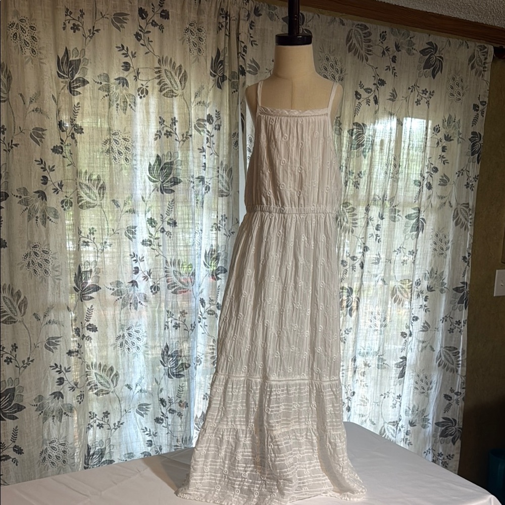 Cat & Jack White Maxi Dress for Effortless Elegance